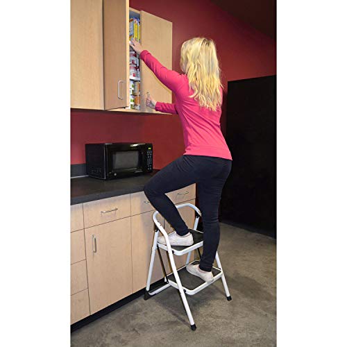 Buffalo Tools STL2BX 2 Step Ladder - Steel Step
