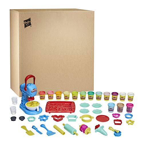Play-Doh Kitchen Creations Ultimate Cookie Baking Playset with Toy Mixer, 25 Tools, and 15 Cans, Toddler Toys, Non-Toxic ( Exclu
