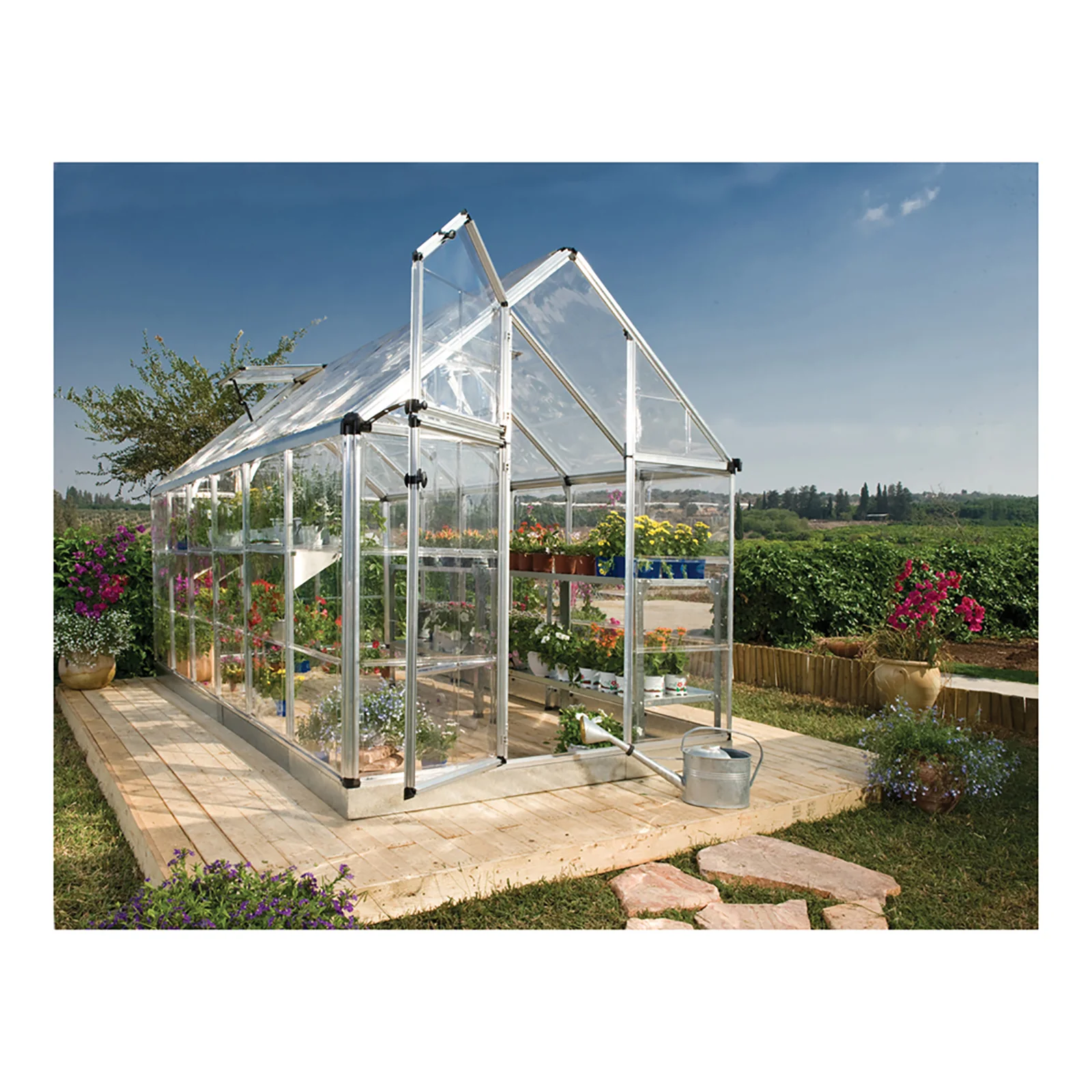 Palram HG6012  Snap and Grow Gardenhouse - Silver
