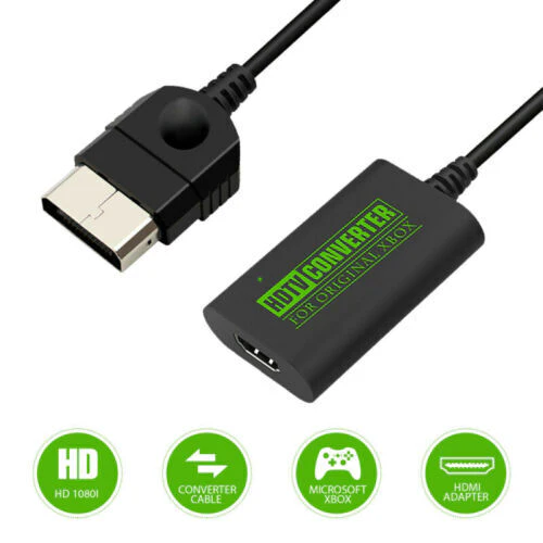 thinkstar For Xbox Retro Video Game Console Hdmi Cable Adapter Converter Connect