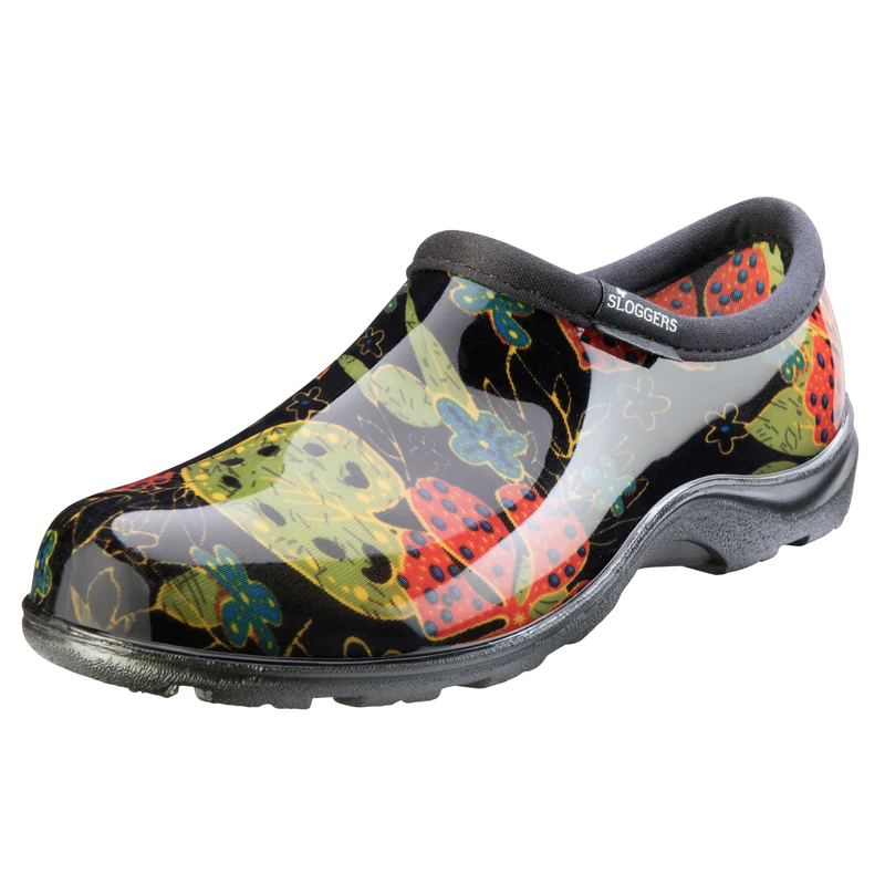 Sloggers Women&s;s Garden/Rain Shoes 10 US Midsummer Black