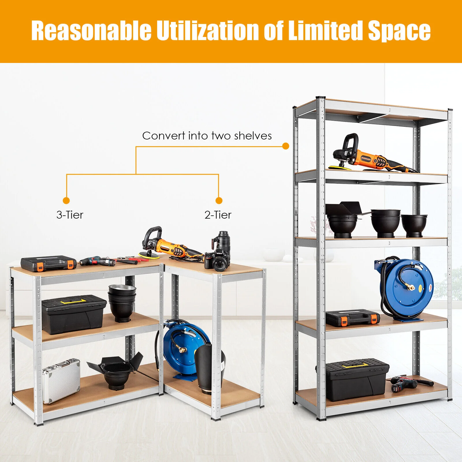Great Choice Products 2Pc Adjustable 36