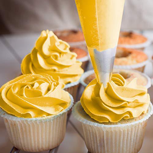 u.s. cake supply 10.5-ounce liqua-gel cake food coloring lemon yellow