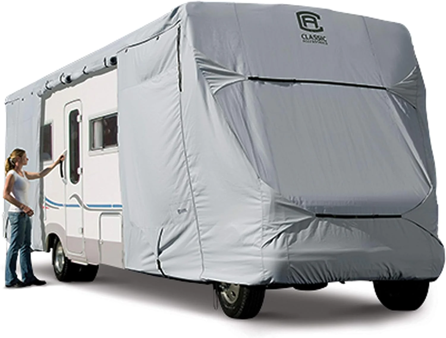 Classic Accessories Over Drive PermaPRO Class C RV Cover, Fits 32&s; - 35&s; RVs