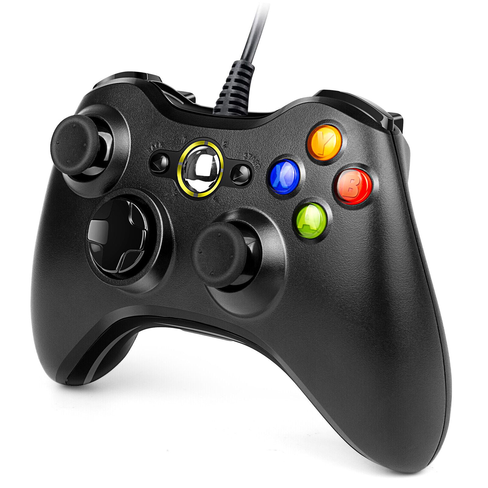 Great Choice Products Wired Controller Usb For Pc Compatible With Xbox 360 / Windows 7 8 10 11 Gamepad