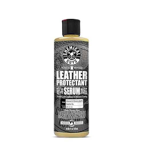 Chemical Guys SPI_111_16 Leather Protectant, Dry-to-The-Touch Serum for Car Interiors, Furniture, Apparel, Boots, and More (Work