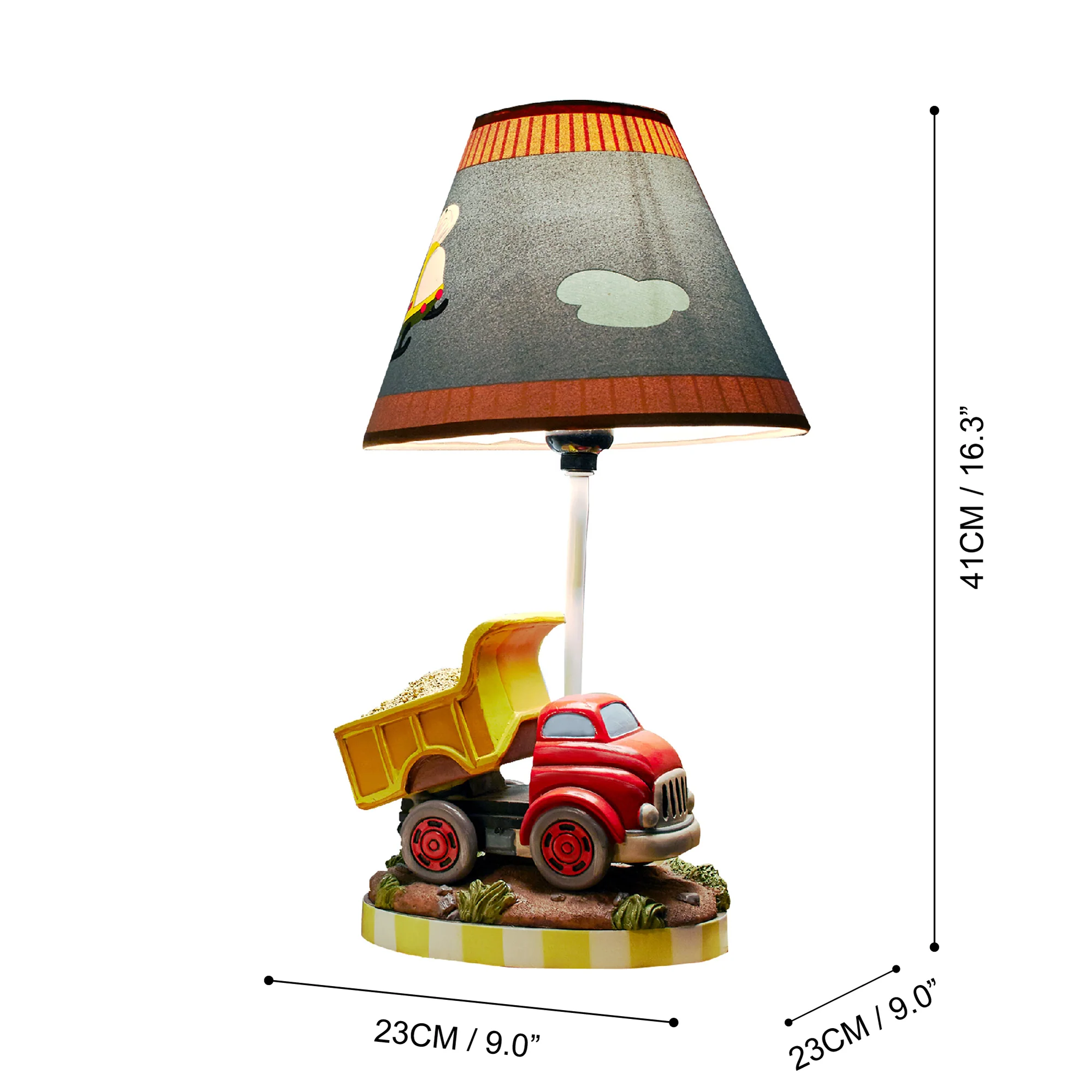 Fantasy Fields - Toy Furniture -Transportation Kids Table Lamp TD-0035A
