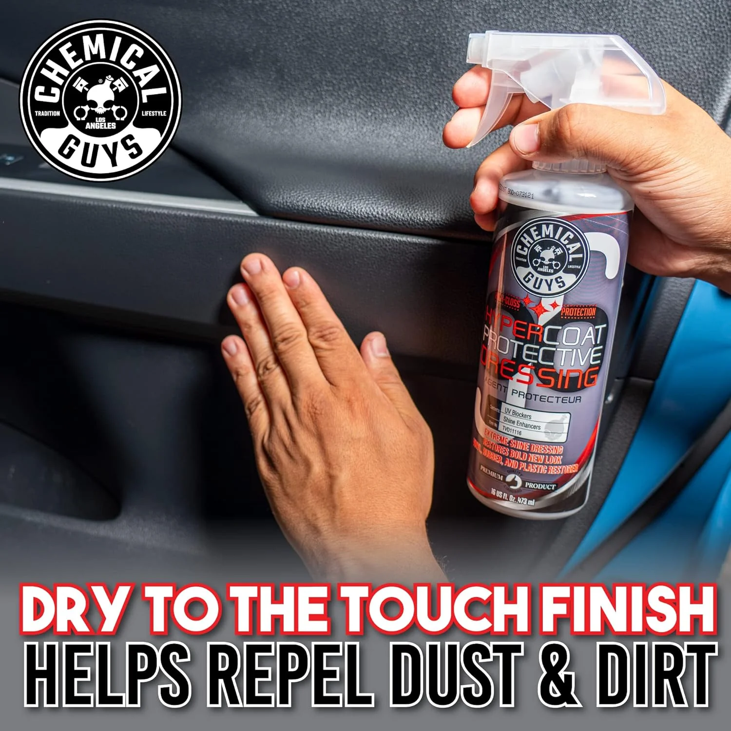 Chemical Guys TVD11116 G6 HyperCoat High Gloss Coating Protectant Sprayable Dressing (Works on Vinyl, Rubber, Plastic, Tires and Trim) Safe f