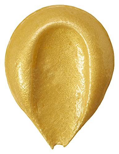 decopac premium airbrush color, true gold shimmer, edible airbrush paint for decorating cakes, cupcakes, and cookies, food co