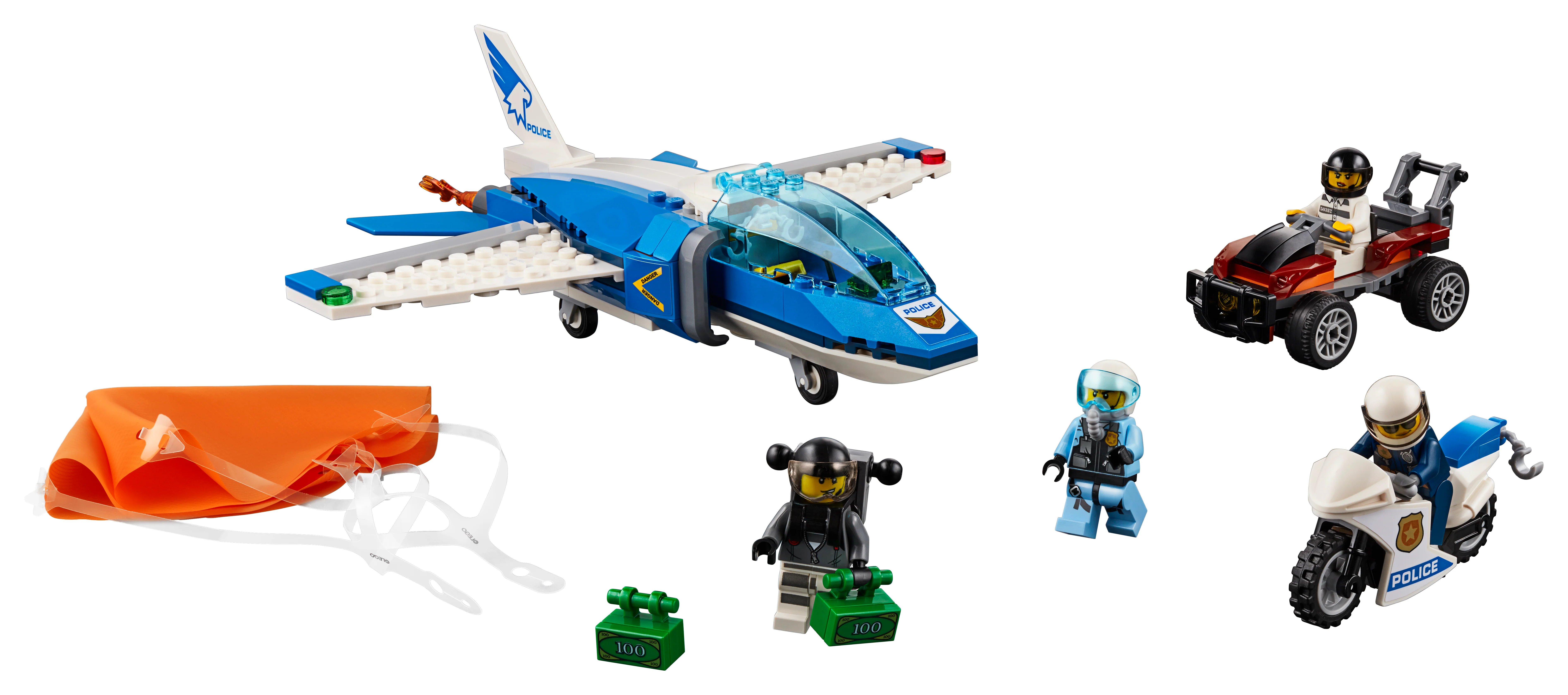 LEGO Sky Police Parachute-based toy set