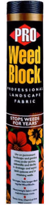 Easy Gardener 2508 Commercial-Grade Weed Block Landscape Fabric, 4 x 50-Ft. - Quantity 1