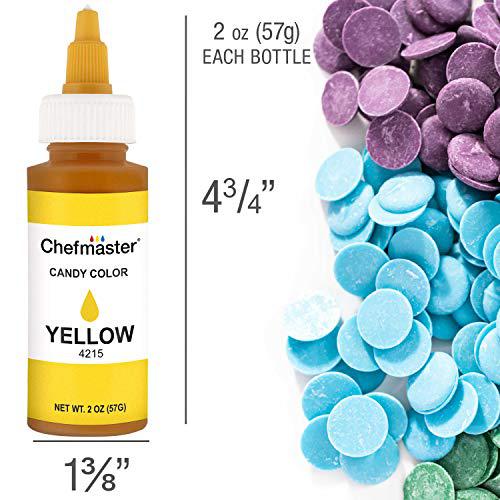 u.s. cake supply 2-ounce liquid candy food color color yellow