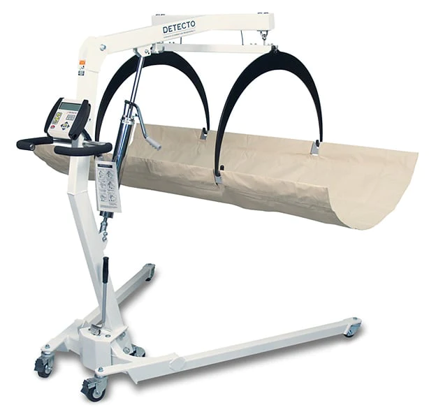 Health Adjuster Cardinal Scale-Detecto  Detecto Digital Stretcher Scale Fixed Leg 750 Indicator with Lcd Display 500.0 Lb X 0.2 Lb 272.1 Kg X 0.
