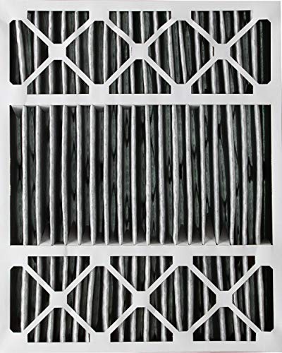 Nordic Pure 20x25x5 MERV 12 Pleated Plus Carbon Honeywell Replacement AC Furnace Air Filters 2 Pack