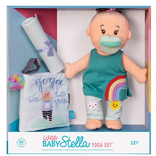 The Manhattan Toy Co Manhattan Toy Wee Baby Stella Deluxe Cherry Blossom 12\ Soft Baby Doll Set