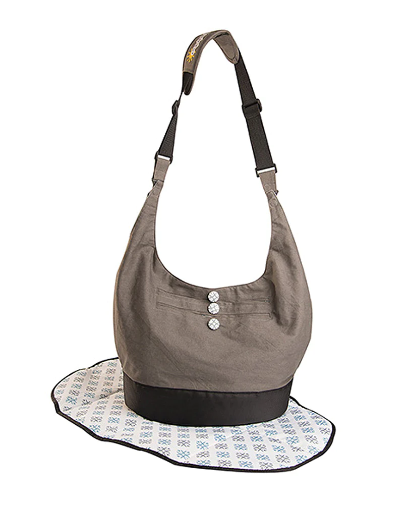 Equipt baby EquiptBaby Anacapa Gray Nappy Bag Diaper Bag