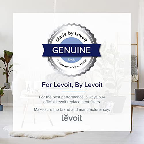 levoit air purifier p350-rf, 3-in-1 h13 true hepa pet allergies, new fine non-woven fabric pre, odor eliminator with arc form