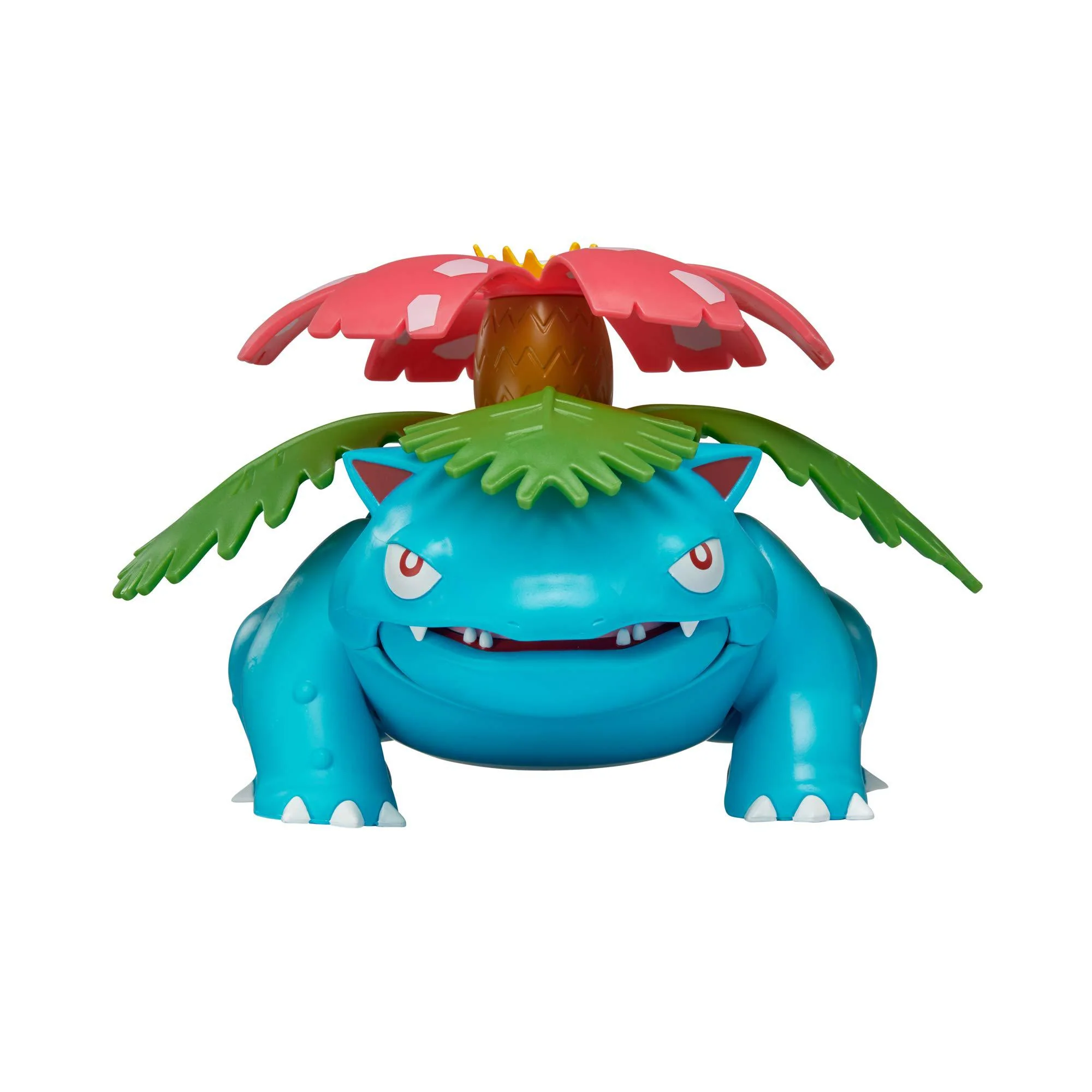 pokemon venusaur 12-inch epic battle figure - authentic details, fully articulated figure toys inspired by smash-hit animated