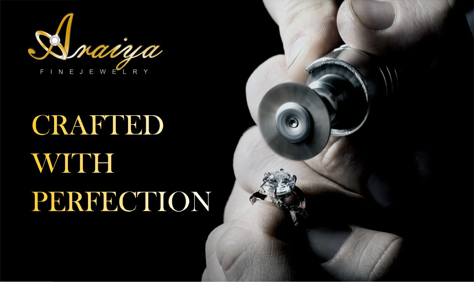 Araiya Fine Jewelry 10K White Gold Round and Baguette Diamond Dangle Earrings (3/8 cttw, I-J Color, I2-I3 Clarity)