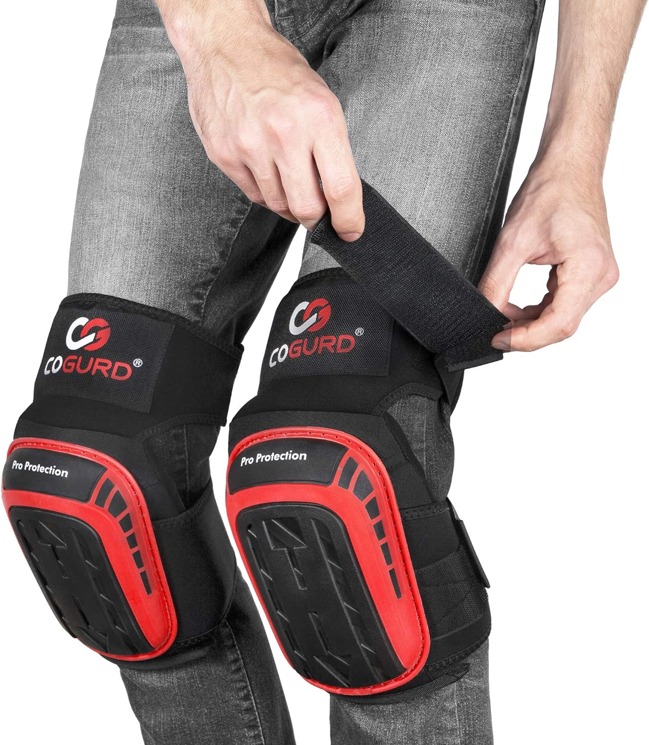 COGURD Professional Gel Knee Pads for Work Construction, Gardening, Cleaning, Flooring and Garage