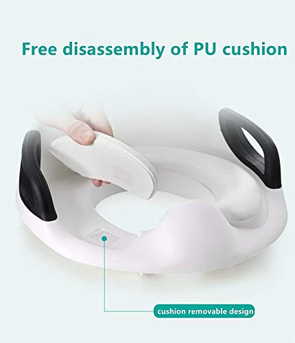 VIBOE Potty Training Seat For Boys Girls Kids Toddlers Toilet Training Seat Potty Seat For Baby With Detachable Soft Cushion Sturdy Ha