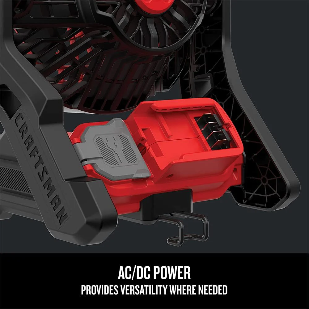CRAFTSMAN 20V MAX* Cordless Fan, Tool Only (CMCE001B)