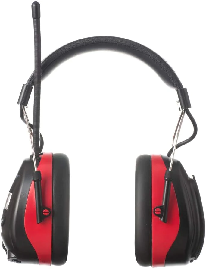 Generic PROTEAR AM/FM Bluetooth Radio Headphones, Noise Reduction Safety Earmuffs, Rechargeable Hearing Protection for Lawn Mowing Outs