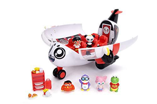 jada toys ryan&s;s world combo panda airlines playset, white, large
