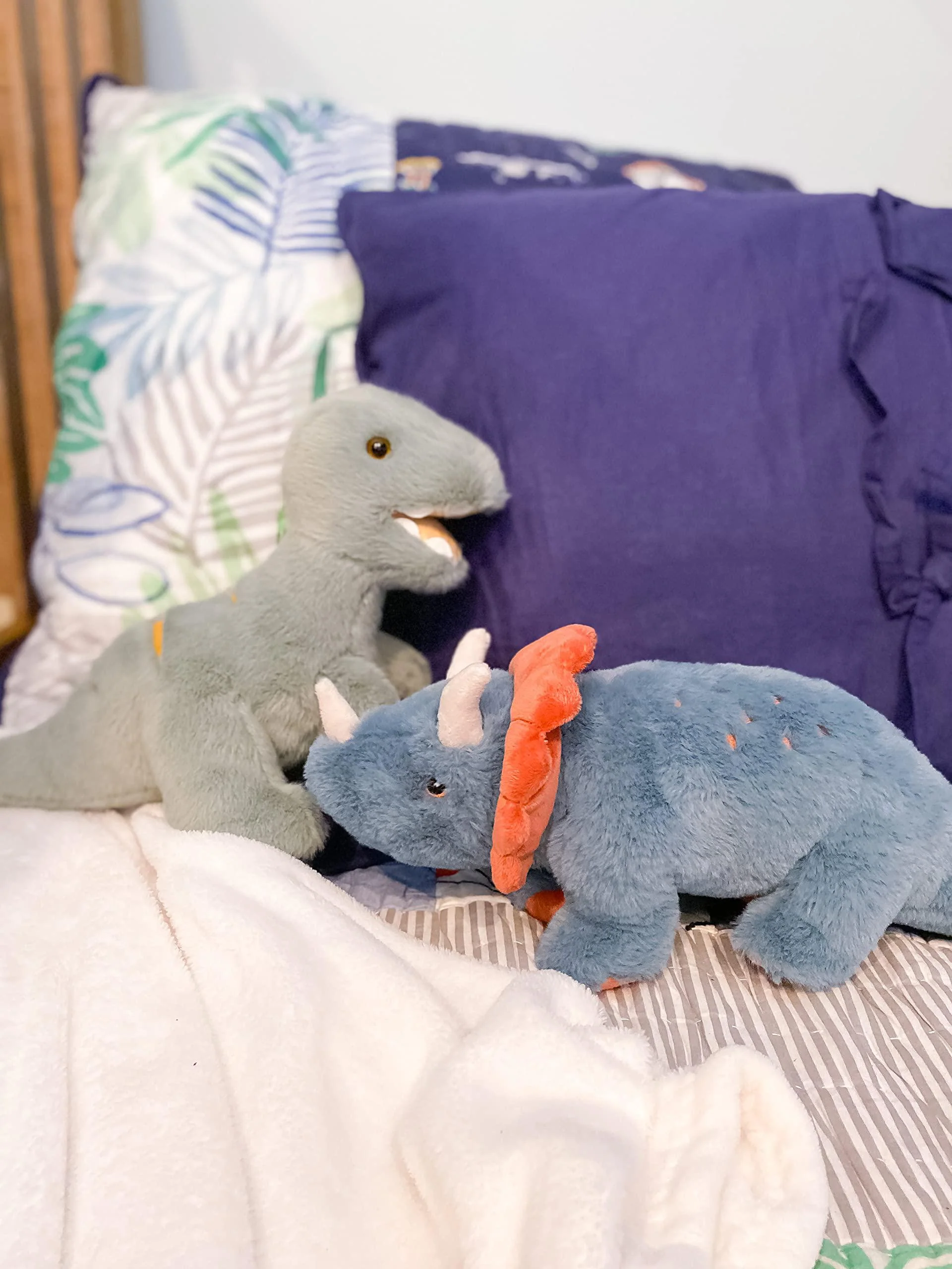mon ami triceratops dino stuffed animal plush toy,fun adorable soft and cuddly stuffed toy animal for little girls&a;boys,unise