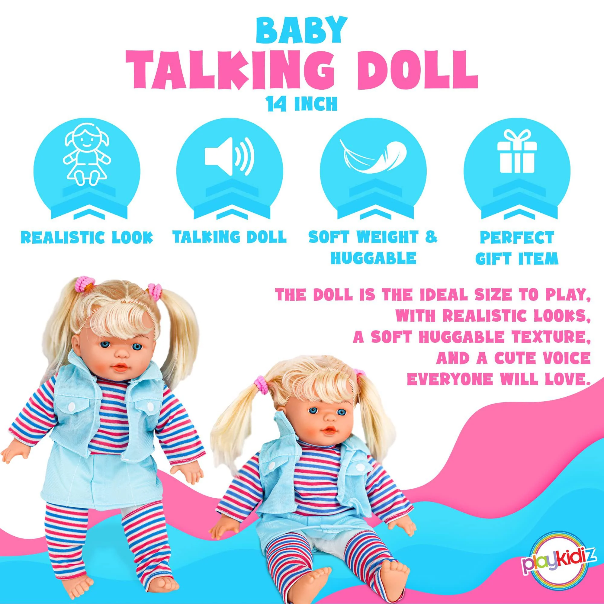 playkidiz talking baby doll, 14