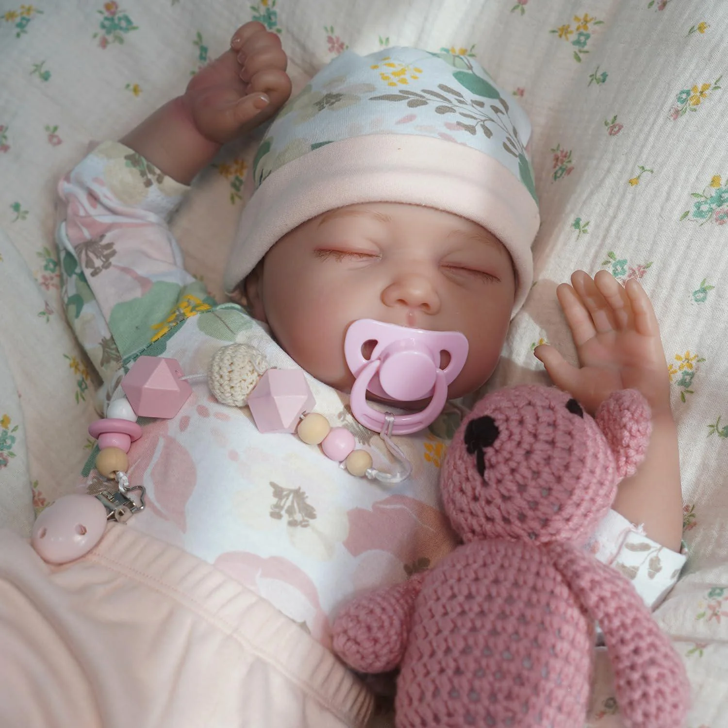 kaydora sleeping reborn baby dolls, 22 inch lifelike newborn baby girl doll, realistic baby reborn toddler, handmade weighted