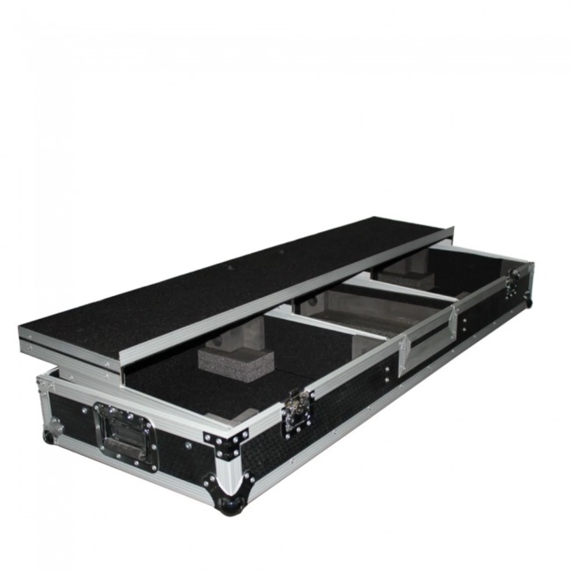 PROX TMC1012WLTFSTND Flight Case DJ Coffin for 10