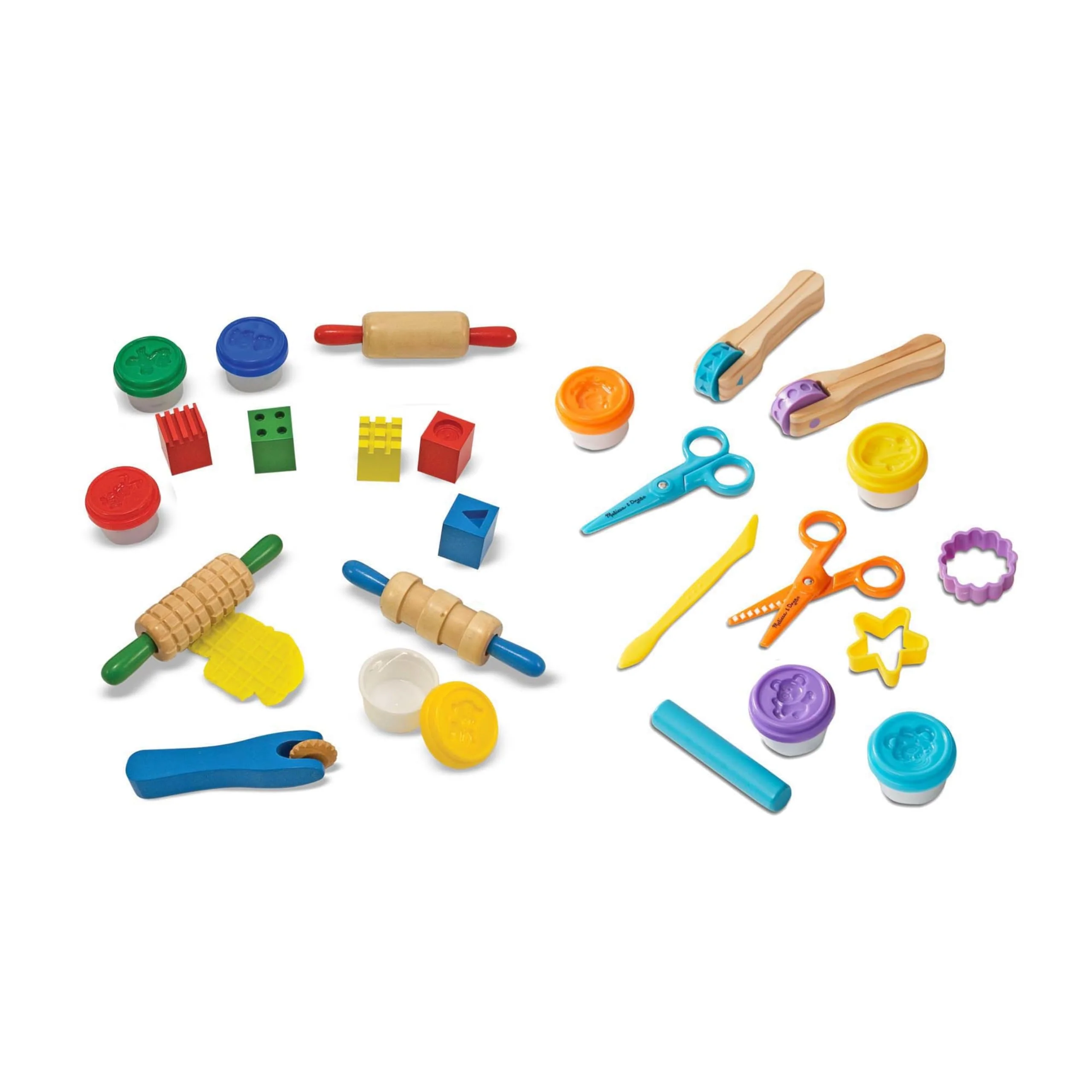 Melissa &a; Doug clay Play Activity Set - With Sculpting Tools and 8 Tubs of Modeling Dough - Arts And crafts For Kids, clay Kits