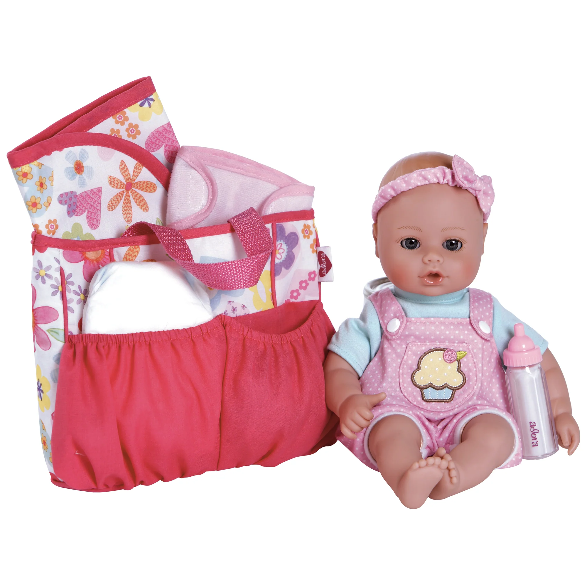 Adora Dolls  5-Piece Diaper Bag with Accessories Changing Set
