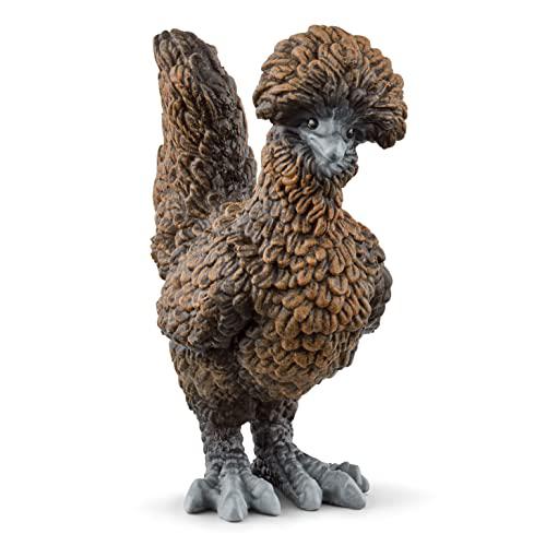 schleich farm world 3-piece farm toy playset for boys and girls ages 3+, chicken friends, multi