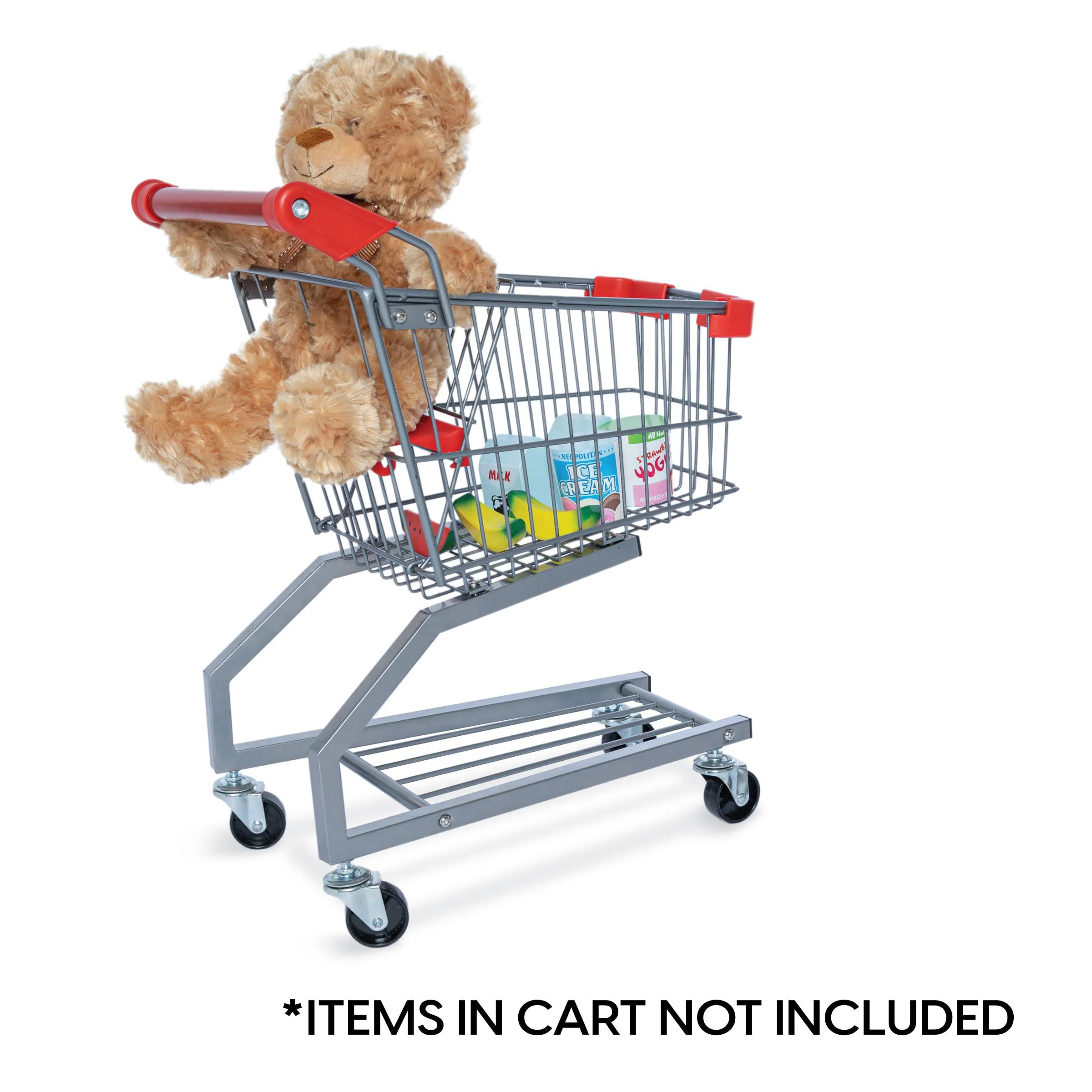 milliard toy shopping cart for kids, toddler shopping cart toy