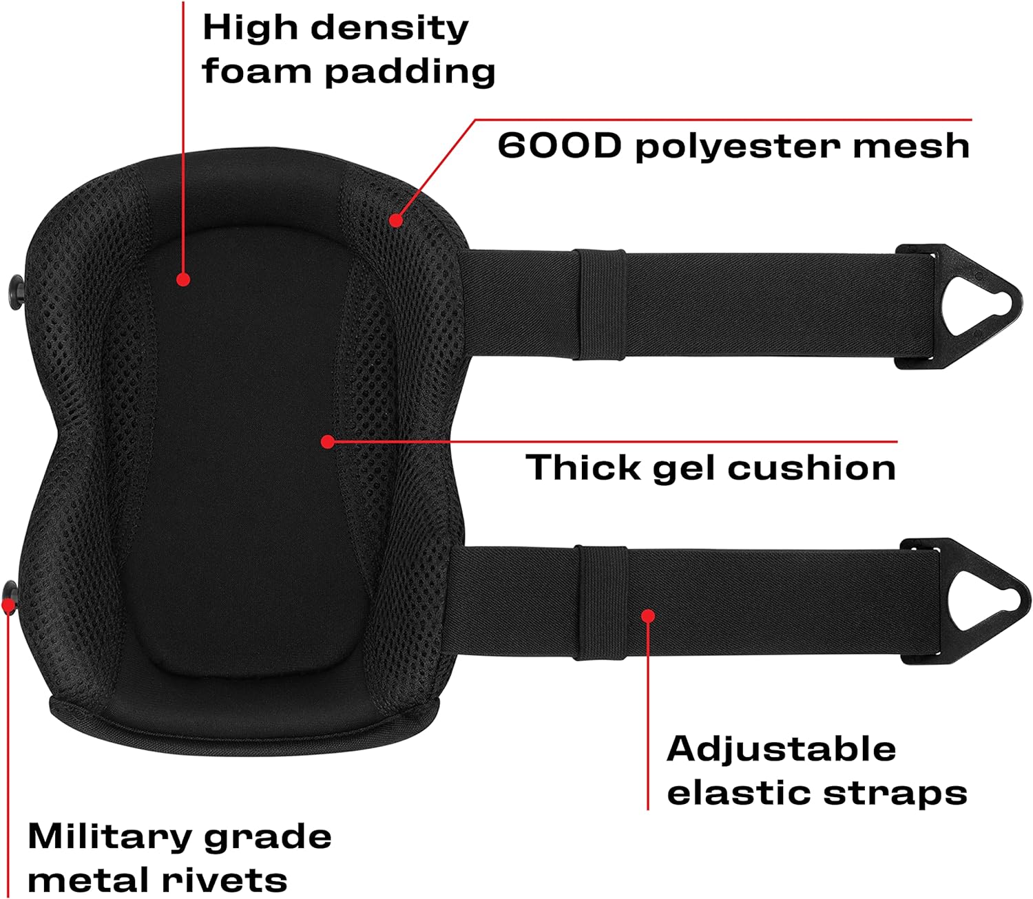 Generic NoCry Professional Knee Pads for Work; Gardening