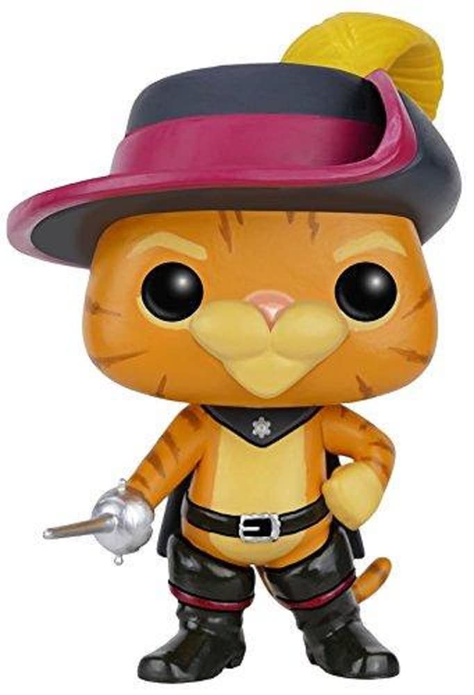 Funko POP Movies: Shrek - Puss in Boots Toy Figure,Multi-colored,375 inches