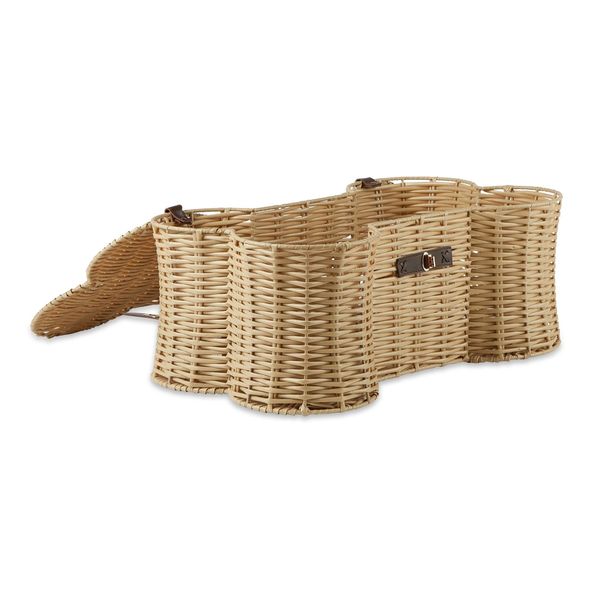 Design Imports DII Beige Bone Shape Toy Basket Medium 21x13x8