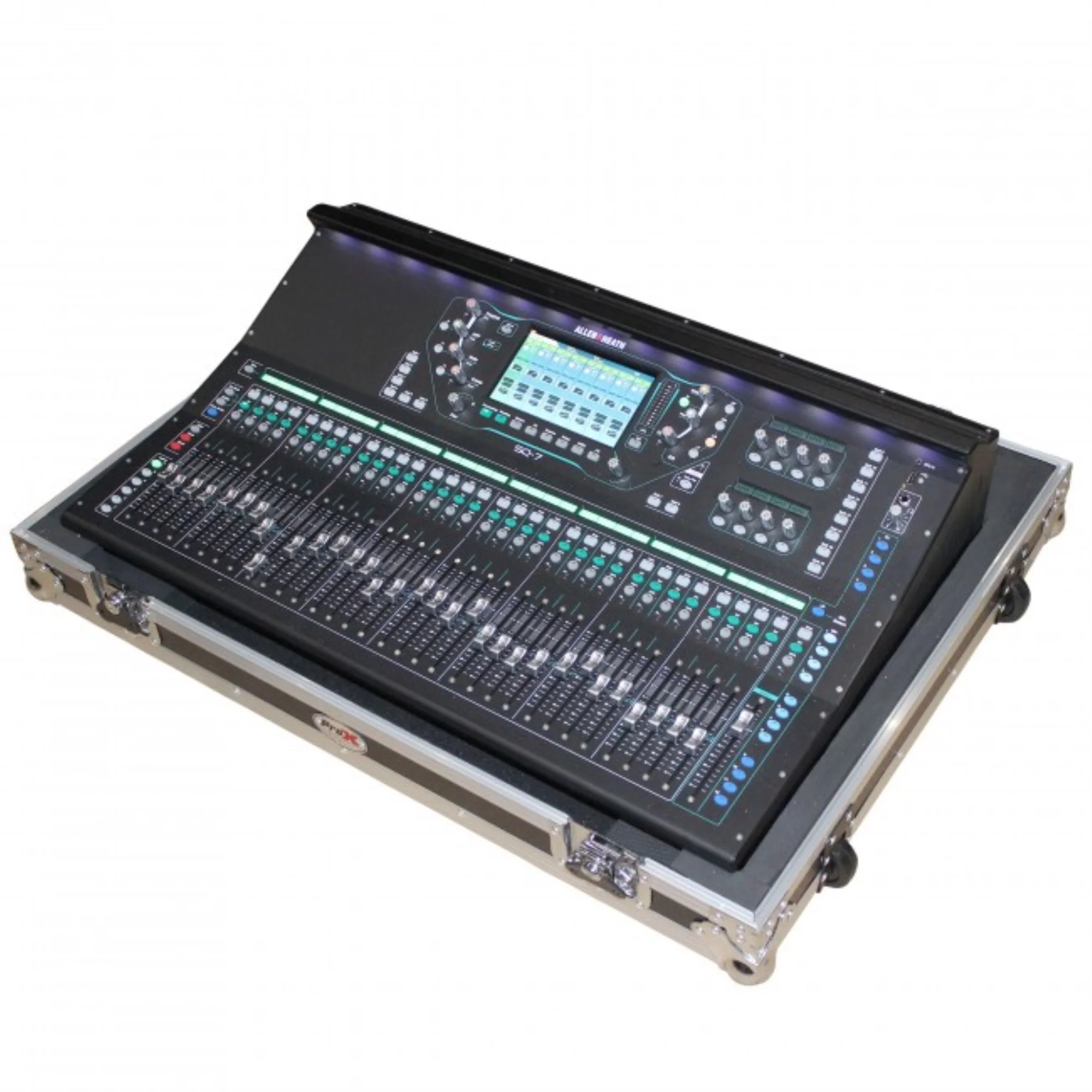 ProX XS-AHSQ7W Fits Allen &a; Heath SQ7 Digital Mixer Console Flight Case W/Wheels