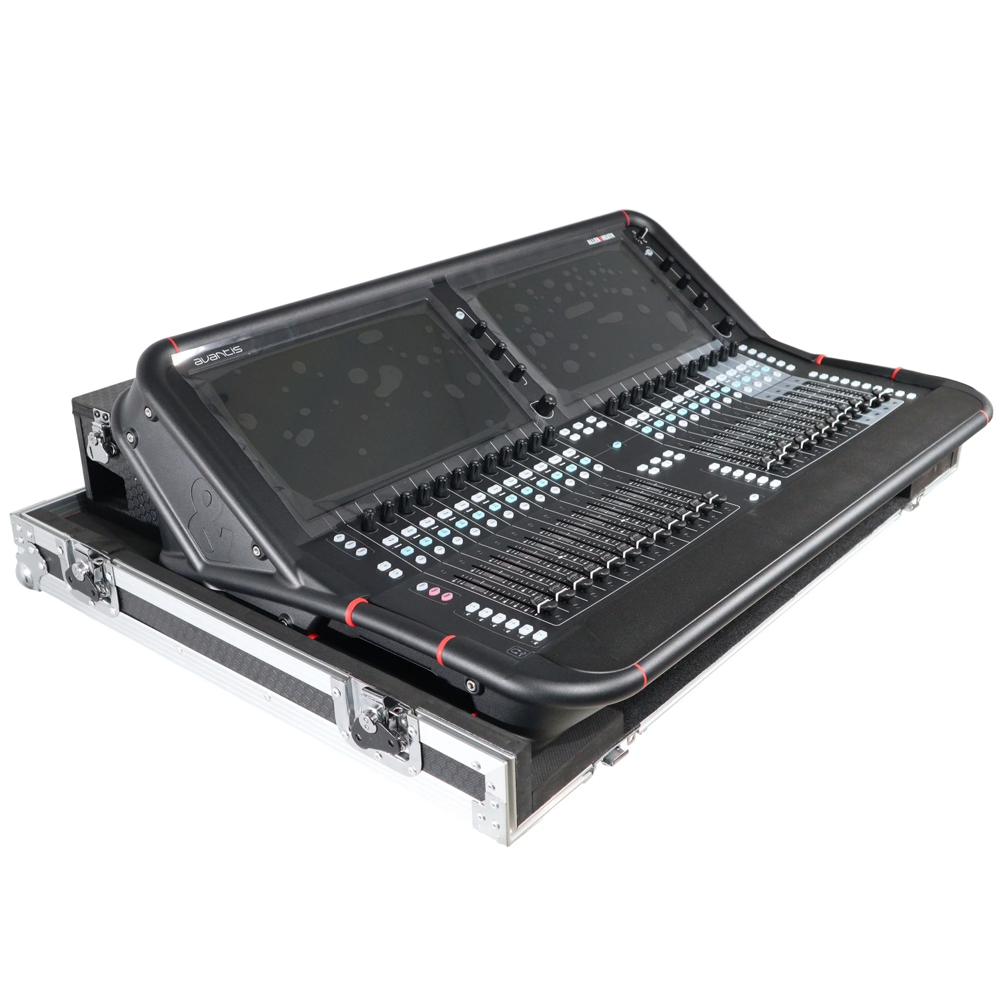 PROX ATA Flight Hard Road Case for Allen and Heath Avantis Console with Doghouse and Wheels