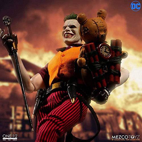 mezco apr188799 toys one: 12 collective: dc the joker clown prince of crime edition action figure
