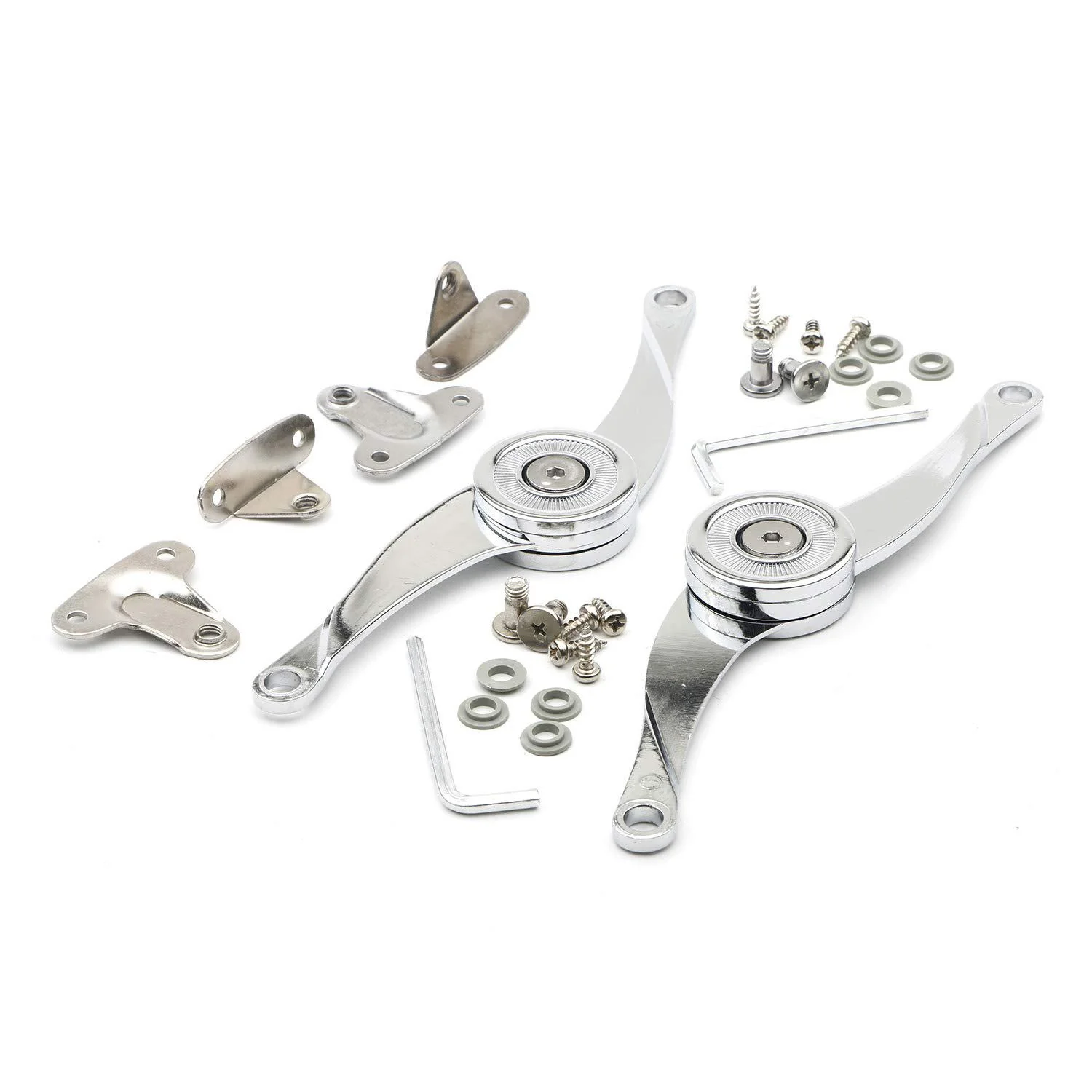 pxyelec support hinge lid stay hinge with soft close support, lid lift up stay toy box support buffer hinge open angle, desks