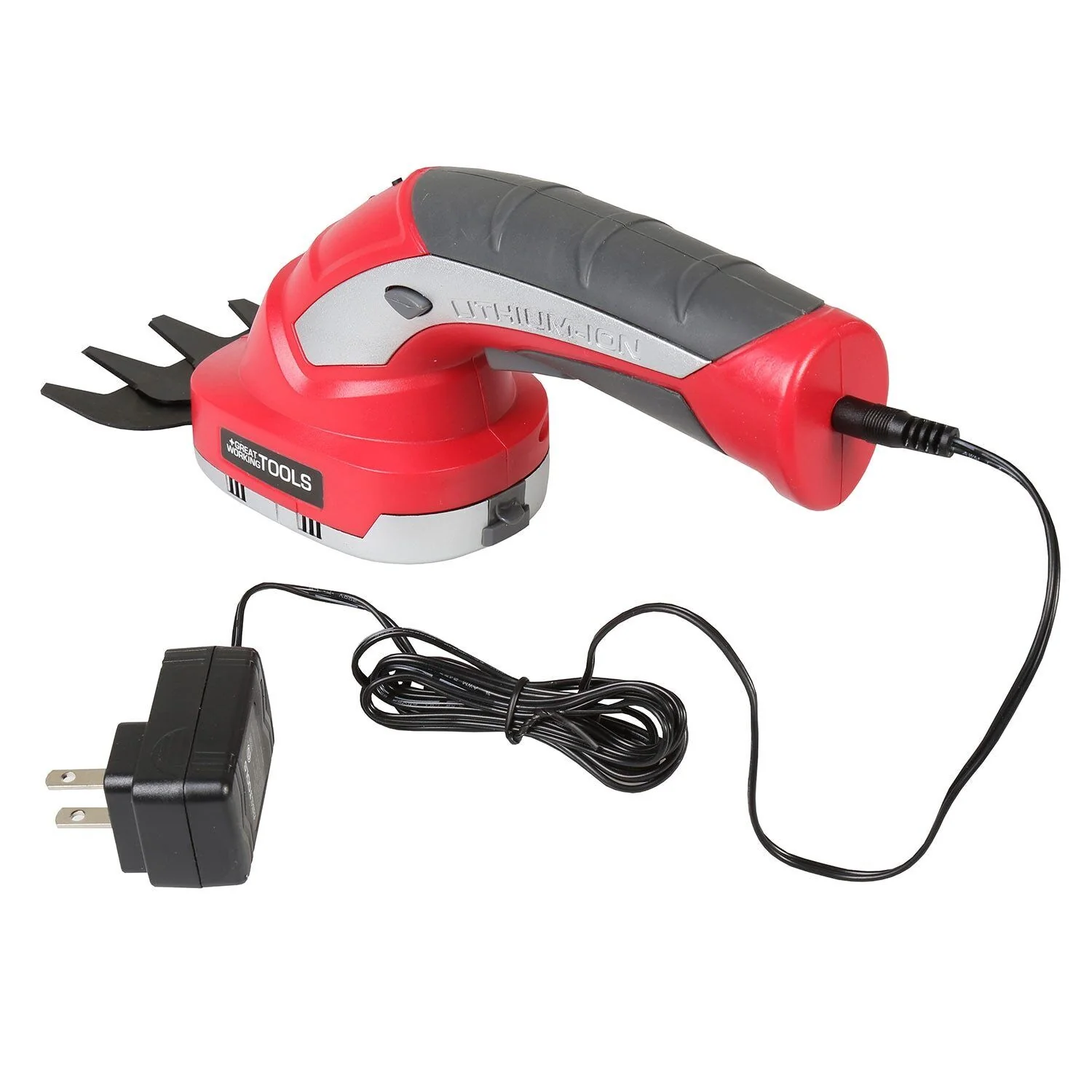 Great Working Tools Cordless Grass Shears &a; Hedge Trimmer, 7.2V Lawn Tool