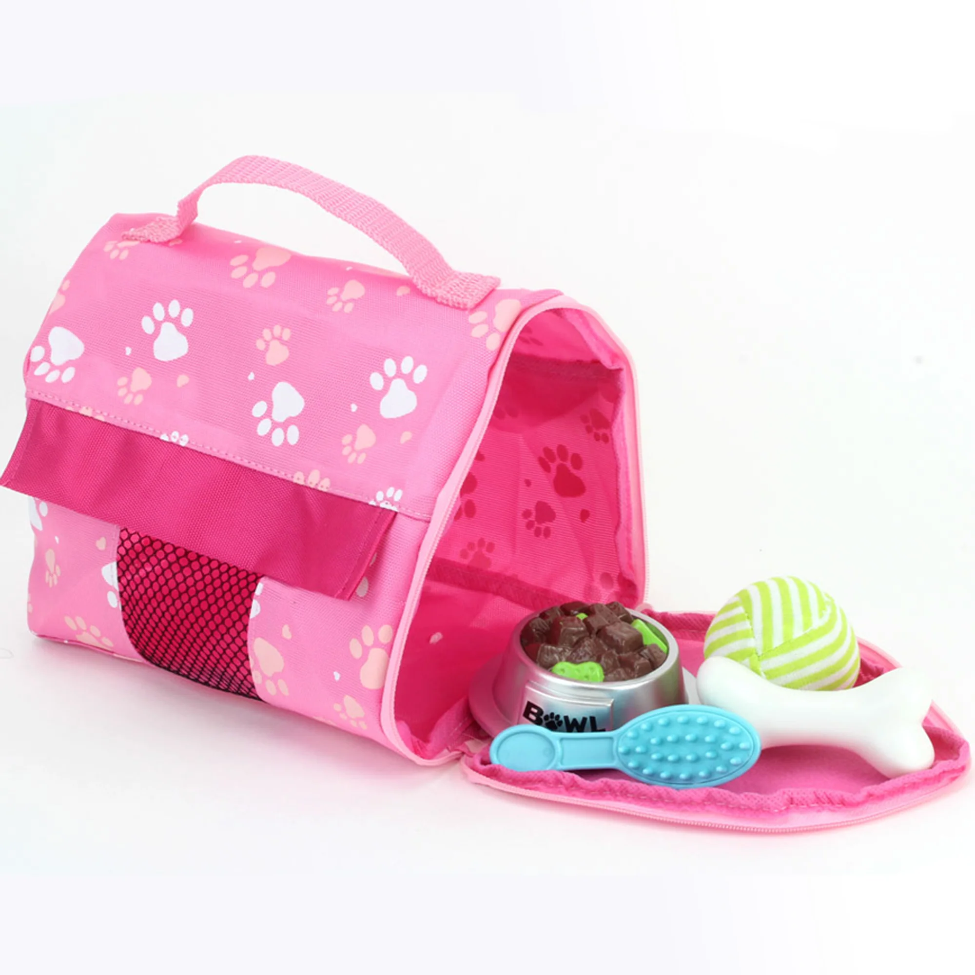 Sophia&s;s Sophia’s Plush Puppy with Carrier and Accessories for 18