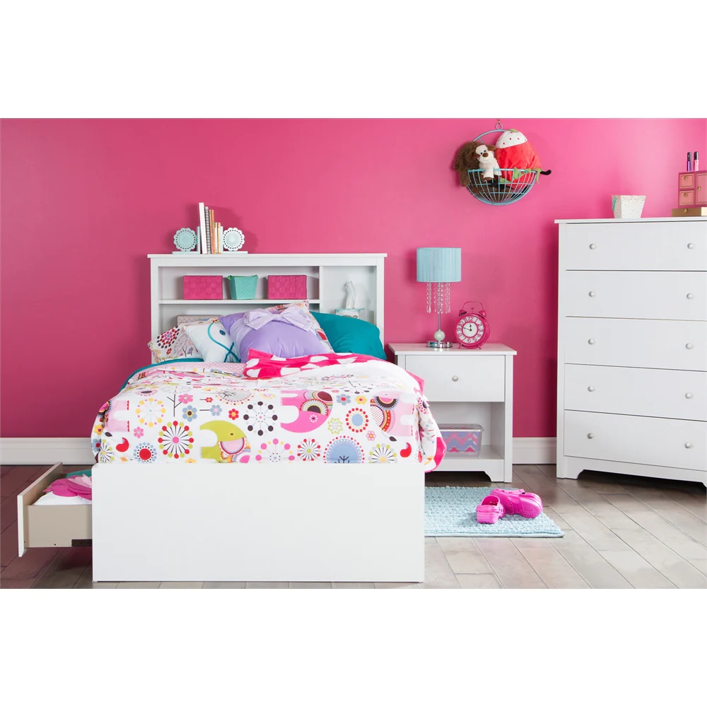 South Shore Vito Twin Bookcase Headboard (39