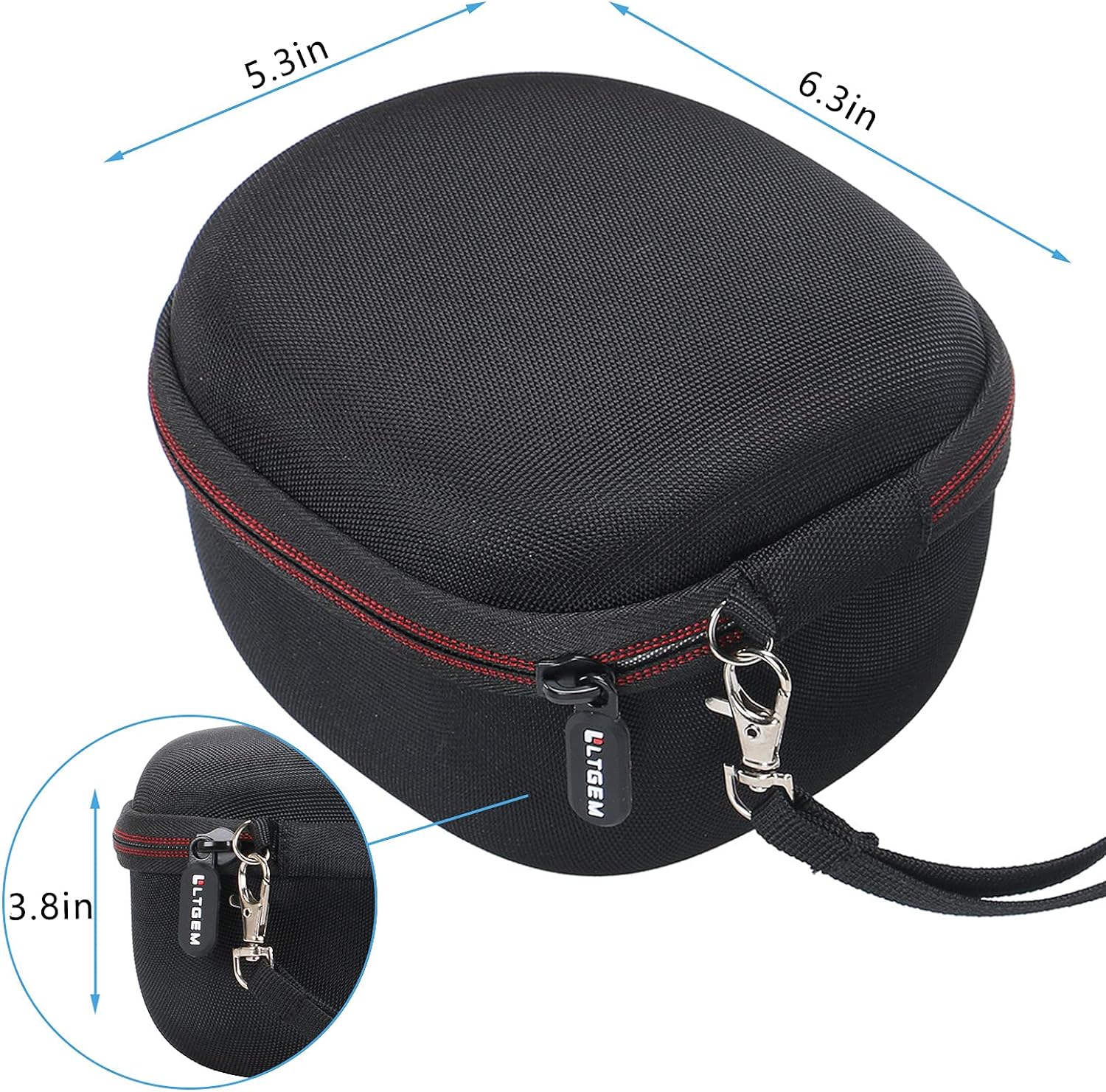 Generic LTGEM Case for Walker&s;s Game Ear Razor Slim Electronic Muff, Howard Leight Impact Sport Electronic Shooting, ACTFIRE NRR