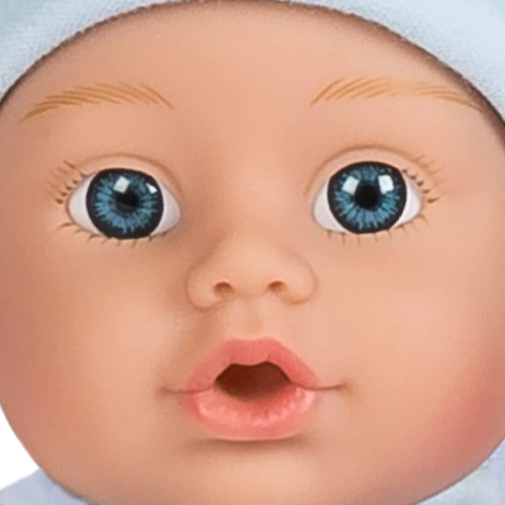 Adora Dolls adora sweet baby boy peanut - machine washable baby doll age 1+ ( exclusive), 11 inches, blue