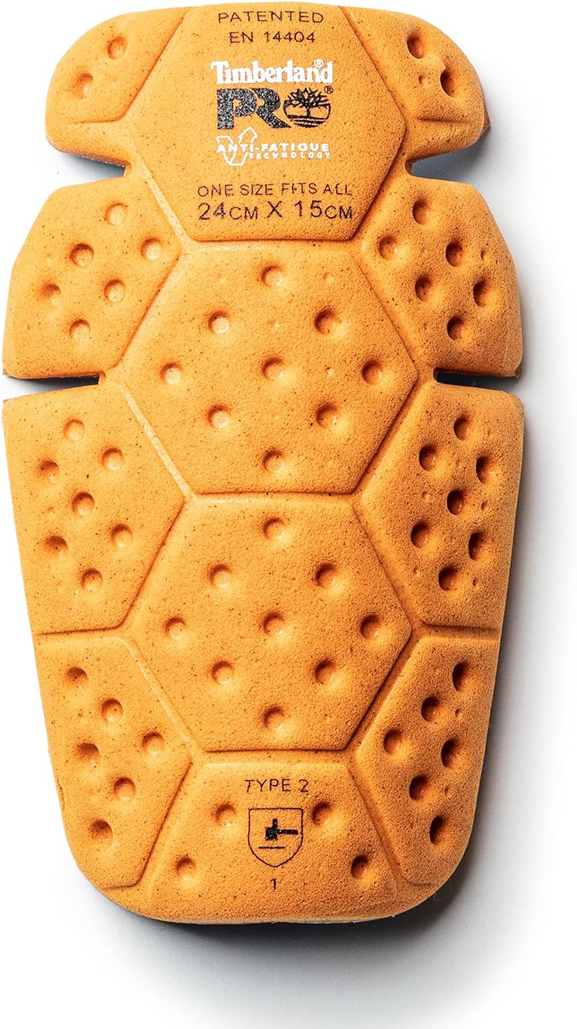 Timberland PRO PRO mens Anti-Fatigue Technology Knee Pad Inserts Winter Accessory Set, Orange, One Size US