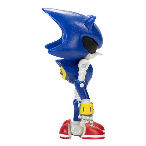 sonic the hedgehog action figure 2.5 inch metal sonic collectible toy